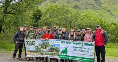 Dealer team raises £10,800 for We Are Farming Minds